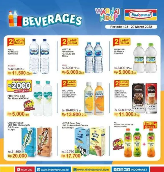 Promo Indomaret Super Hemat Periode 23-29 Maret 2022