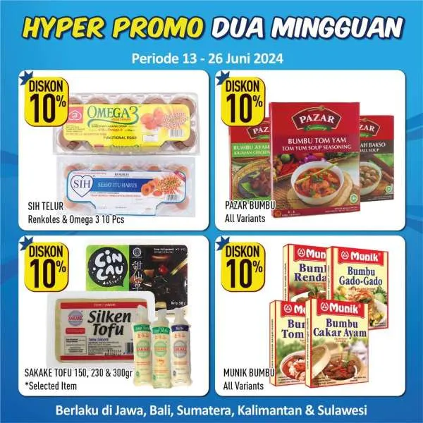 Promo Hypermart Dua Mingguan Periode 13-26 Juni 2023