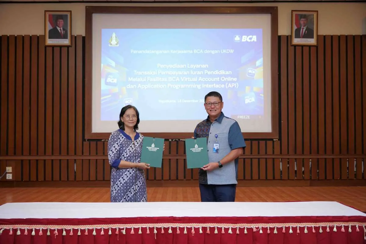BCA & UKDW Kerjasama, Hadirkan Virtual Account Mudahkan Pembayaran Iuran Pendidikan