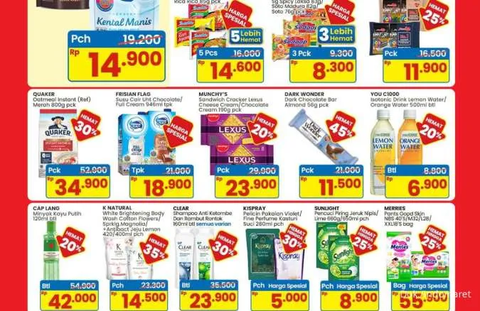 Promo JSM Indomaret Periode 23-25 Januari 2026, Cokelat-Susu UHT Diskon hingga 45%