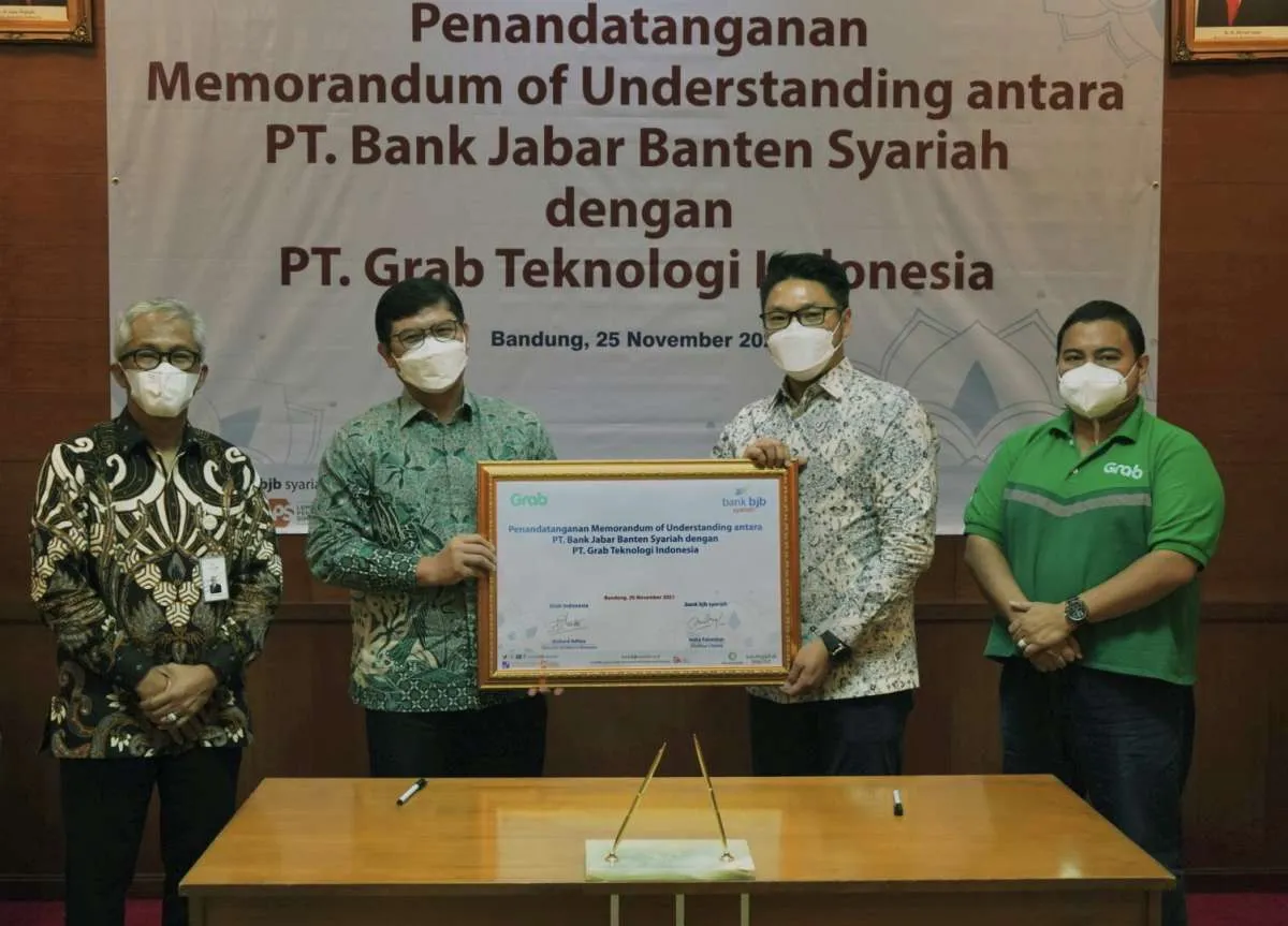 Akselerasi digital, Bank BJB Syariah gandeng Grab Indonesia