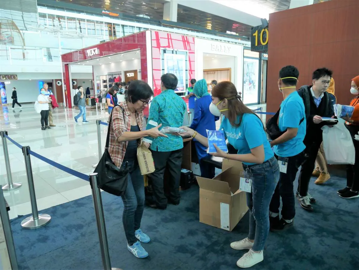  Layanan rapid test drive thru pertama di Bandara Internasional Soekarno-Hatta