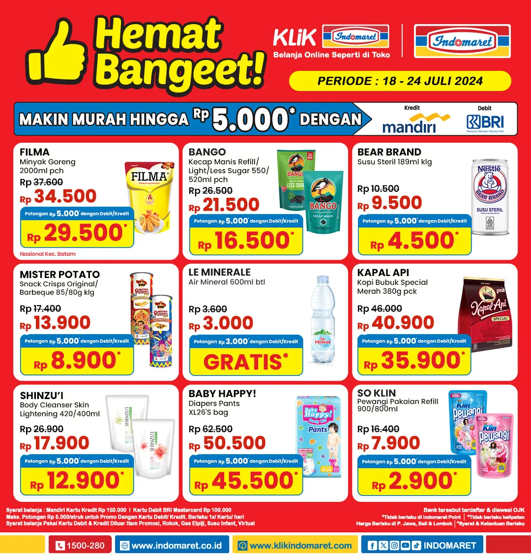 Promo JSM Indomaret Periode 19-21 Juli 2024