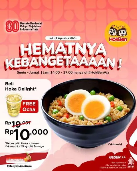 Promo HokBen Hematnya Kebangetan Hoka Ichiman