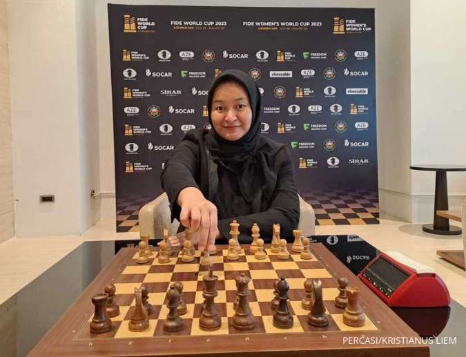 Berharap Lolos 16 Besar FIDE World Cup, Medina Minta Doa Pencinta Catur Indonesia