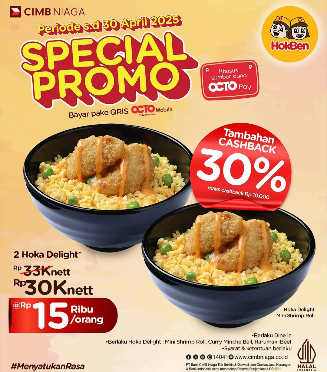 Hokben x CIM Niaga OCTO Mobile