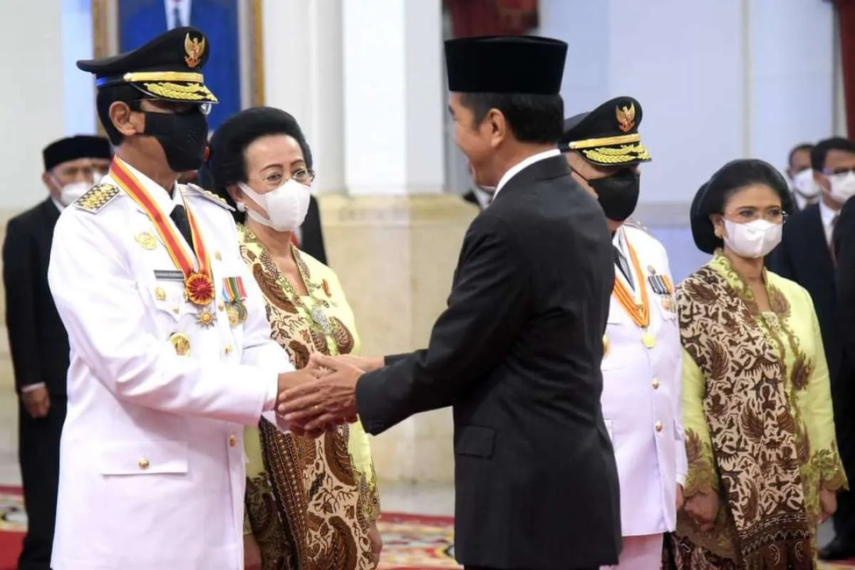 Presiden Jokowi Melantik Gubernur dan Wagub DIY Periode 2022-2027