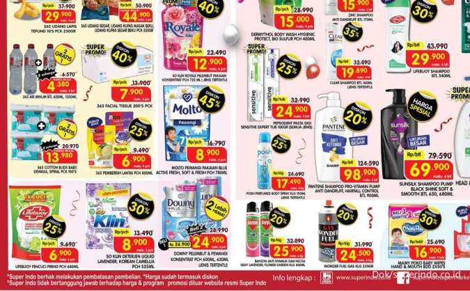 Promo Superindo Weekday Bulan Juli 2024 Berakhir Besok, Downy Beli 2 Lebih Hemat