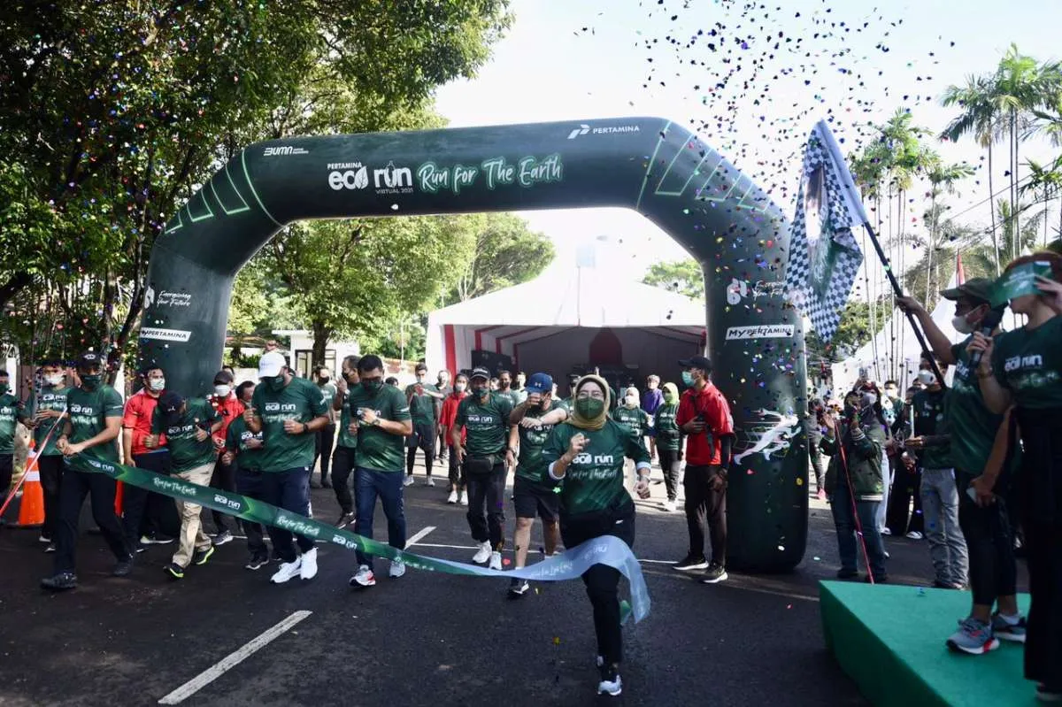 Sebanyak 3.000 peserta Eco Run dukung Pertamina turunkan emisi karbon