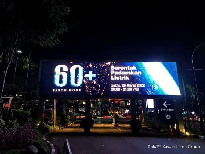 Lebih dari 1.000 Toko Kawan Lama Group Turut Berpartisipasi dalam Earth Hour 2022