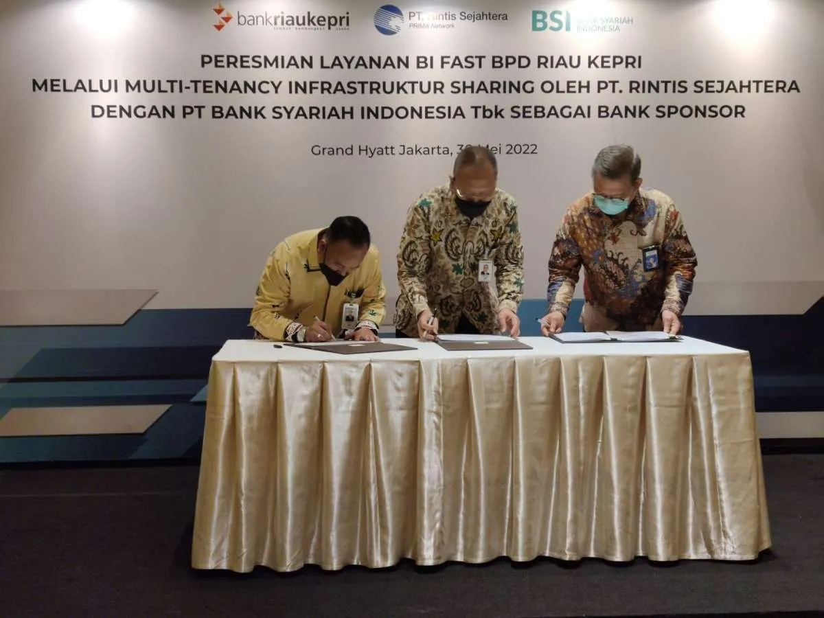 Bank Riau Kepri Resmi Terhubung Dengan Layanan BI Fast