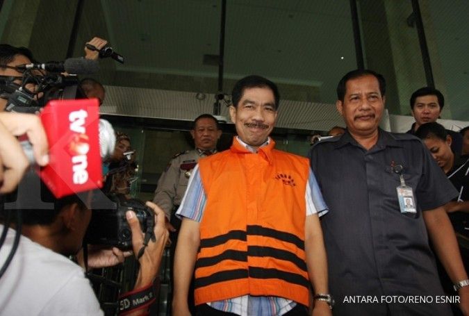 Walikota Palembang dan istri diancam 15 tahun bui
