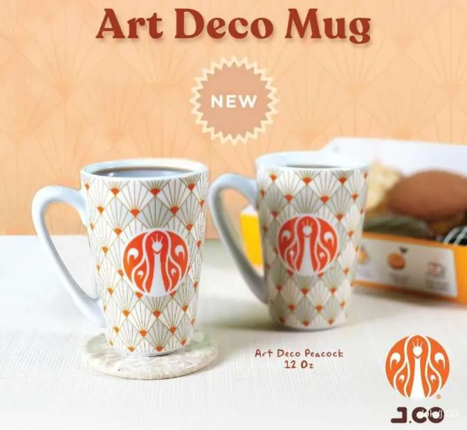 J.CO Art Deco Mug