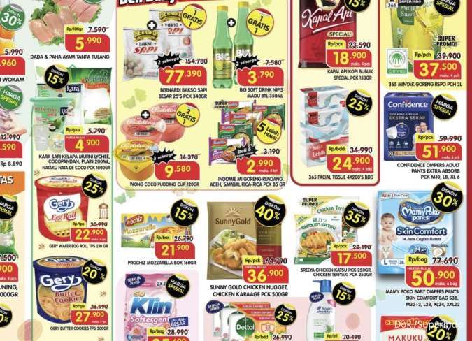 Promo Superindo Weekday 12-15 Januari 2026, Pear Pakam-Brokoli Import Diskon 40%