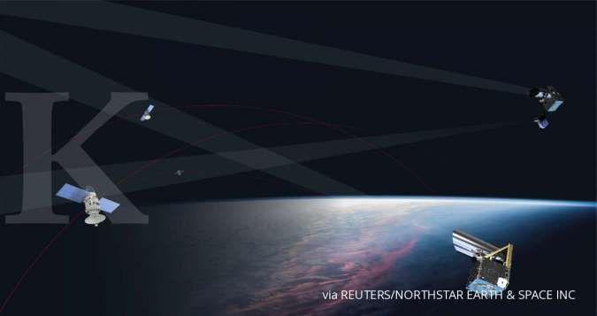 ILUSTRASI: Satelit Skylark NorthStar