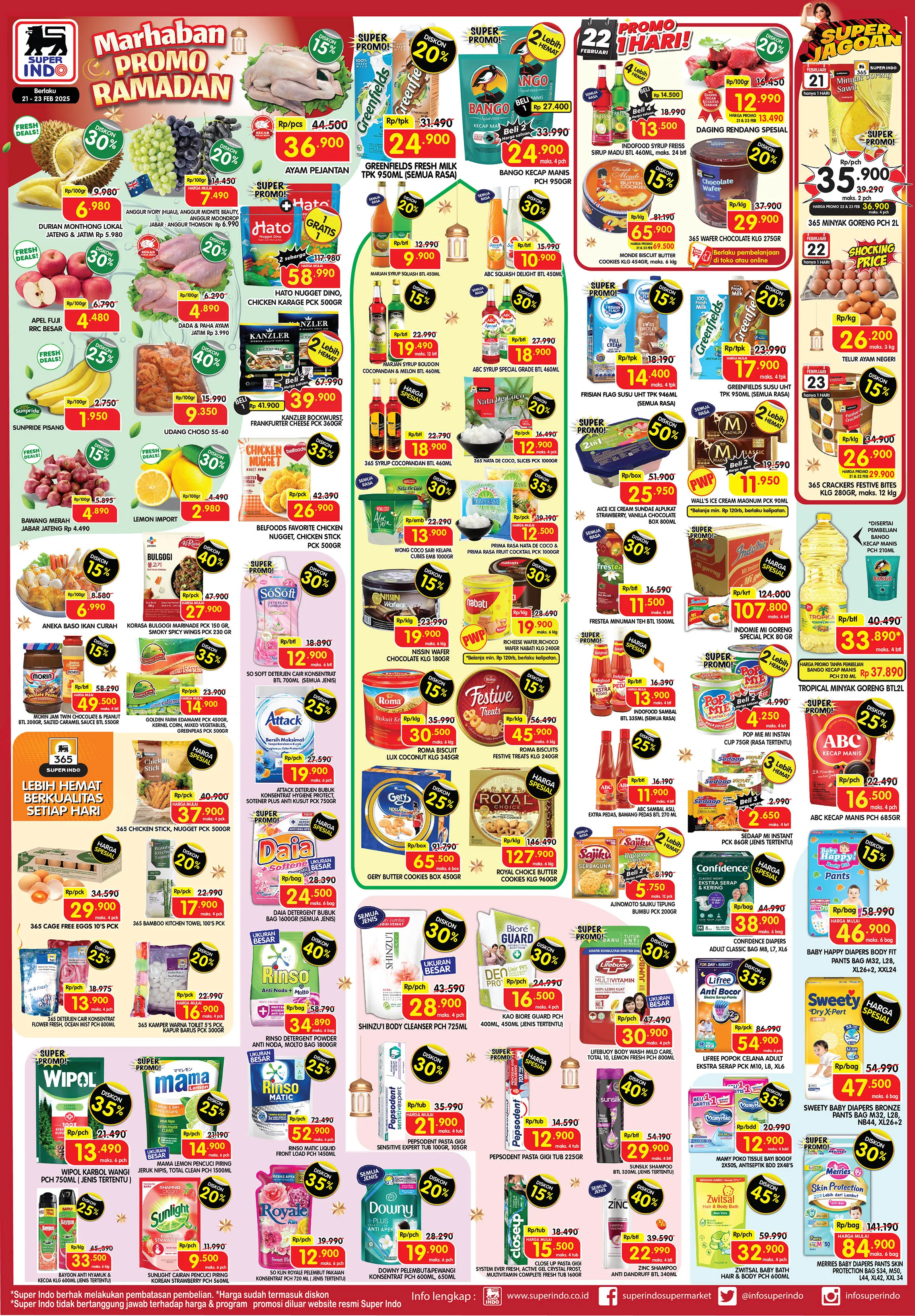 Promo JSM Superindo Weekend 21-23 Februari 2025