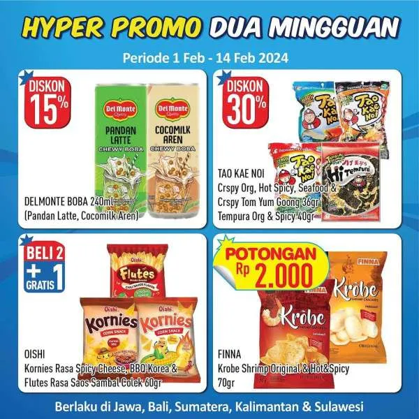 Promo Hypermart Dua Mingguan Periode 1-14 Februari 2024