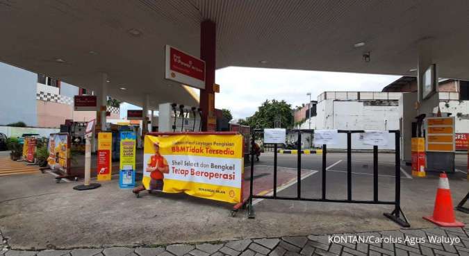 BBM Nonsubsidi Langka, SPBU Swasta Terpaksa Puasa