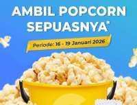 Promo Ambil Popcorn Sepuasnya di Cinepolis 2026, Apa Saja Syaratnya?