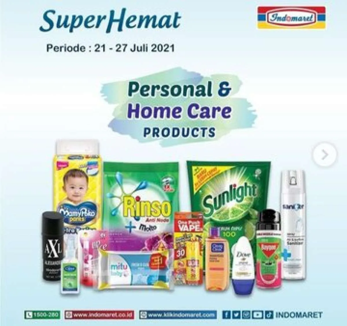 Promo Indomaret Super Hemat 21-27 Juli 2021, Ada Makeup Hingga Shampoo!