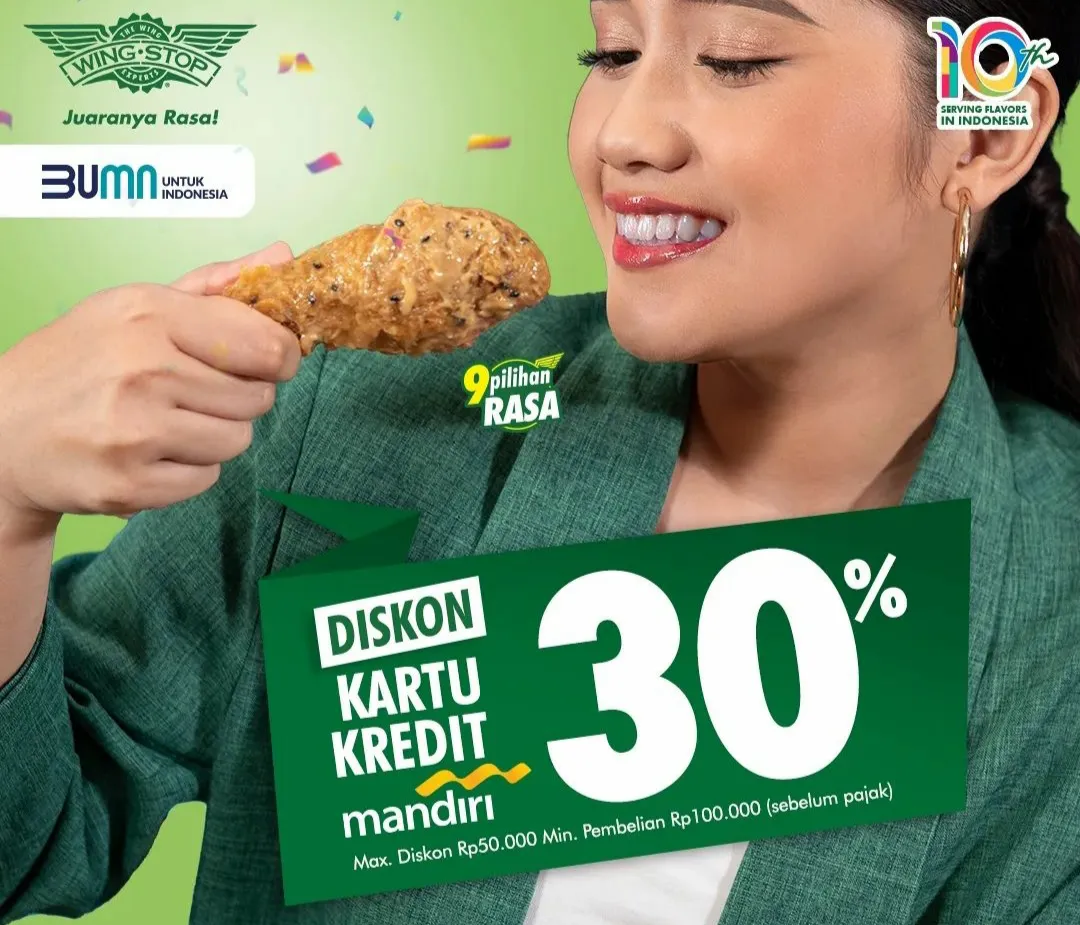 Promo Wingstop x Mandiri
