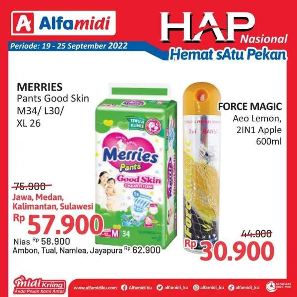 Promo Alfamidi Hemat Satu Pekan Periode 19-25 September 2022