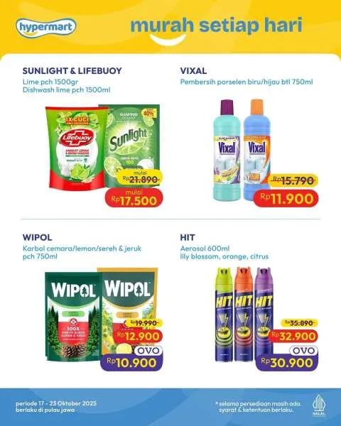 Promo JSM Hypermart Hyper Diskon Weekend Periode 17-20 Oktober 2025