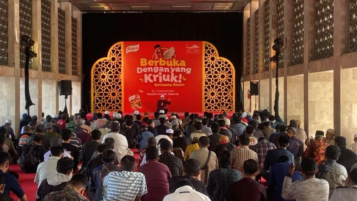 Royco Manfaatkan Momentum Ramadan, Kolaborasi Kegiatan Komunitas di Masjid Istiqlal