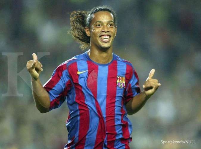 Mantan jebolan akademi Barcelona: Ronaldinho lebih baik dari Messi