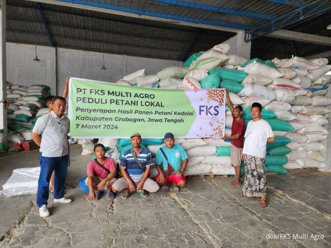 Dukung Ketahanan Pangan, FKS Multi Agro Serap Kedelai Lokal