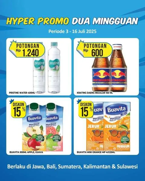 Promo Hypermart Dua Mingguan Periode 3-16 Juli 2025