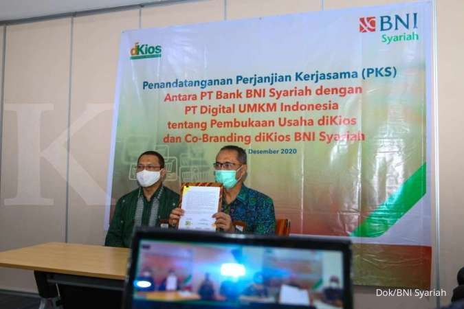 Genjot Pembiayaan Mikro, BNI Syariah Gandeng PT Digital UMKM Indonesia