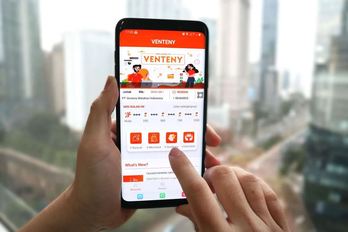 Venteny Fortuna (VTNY) Kempit 30% Saham Digitalisasi Perangkat Indonesia 