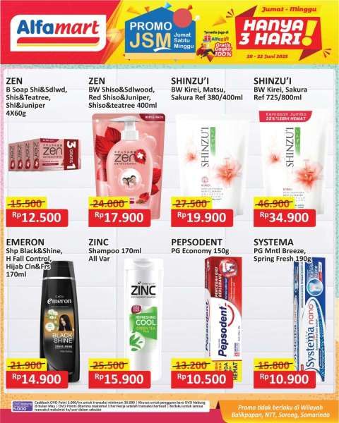 Promo JSM Alfamart 20-22 Juni 2025