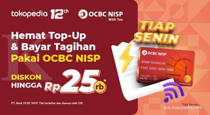 Spesial Pengguna OCBC Debit Online Diskon Hingga Rp25ribu, Baca Infonya di Sini