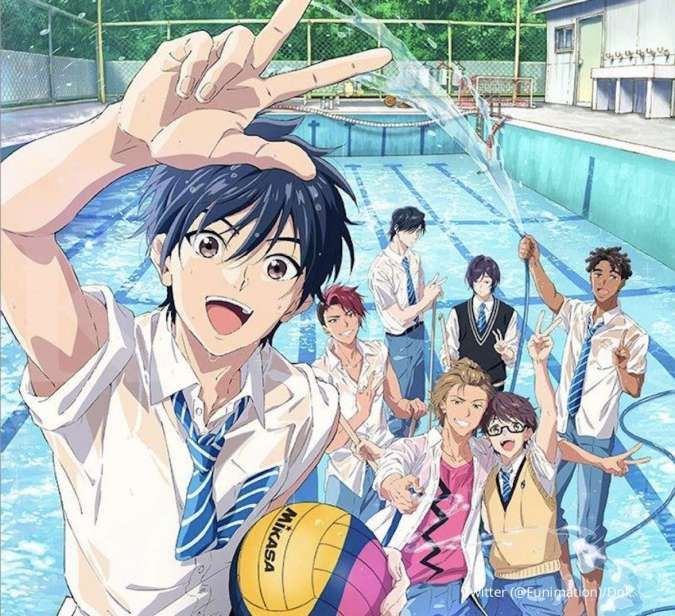 Sinopsis anime RE-MAIN, kisah sekelompok anak SMA berjuang di klub polo air lemah