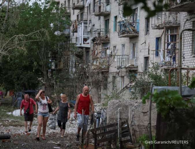 Roket Rusia Menghantam Apartemen di Donetsk, 15 Warga Sipil Dilaporkan Tewas