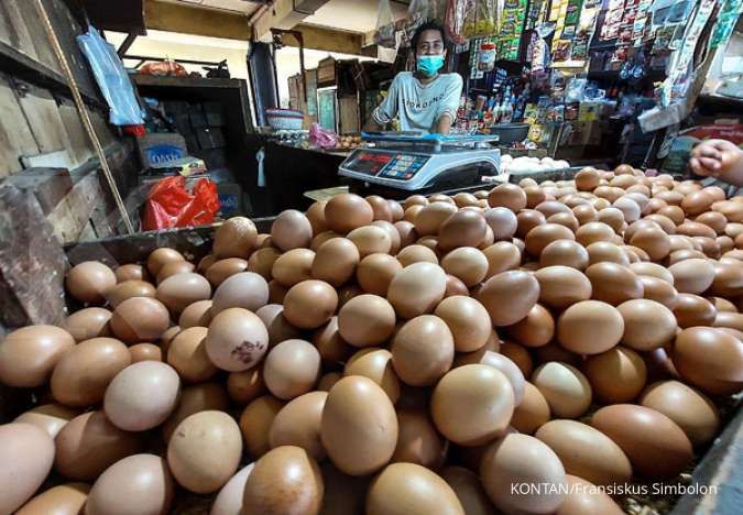 Telur Sebanyak 31.300 Ton Buat Bansos Pangan