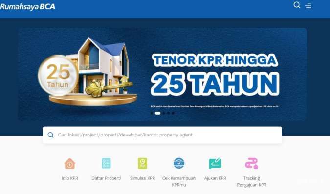 Ini lo Fitur dan Cara Menggunakan Rumahsaya dari BCA untuk KPR Rumah