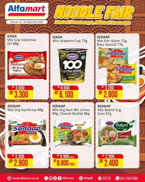 Promo Alfamart Periode 16-30 September 2025