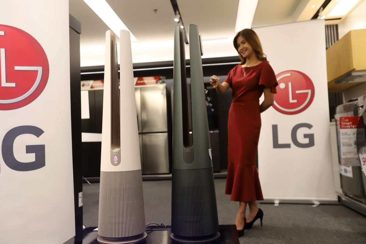 Desain Artistik Pemurni Udara LG PuriCare