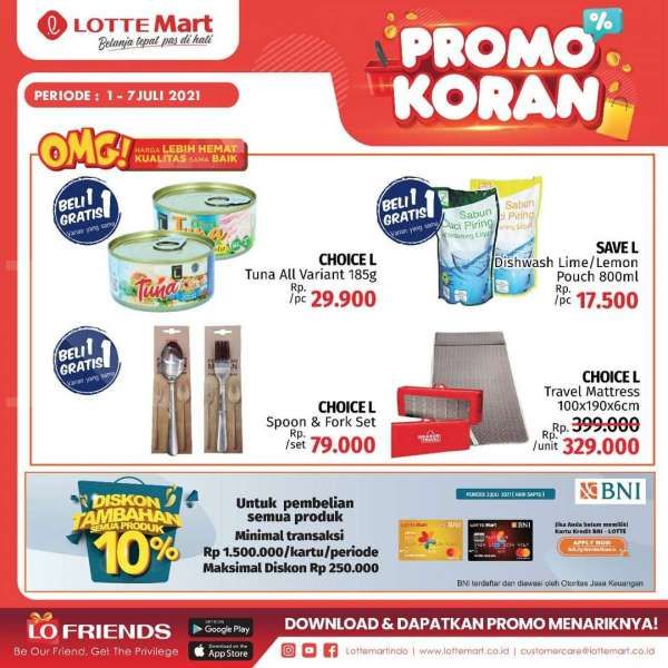 Promo Lotte Mart 1-7 Juli 2021 