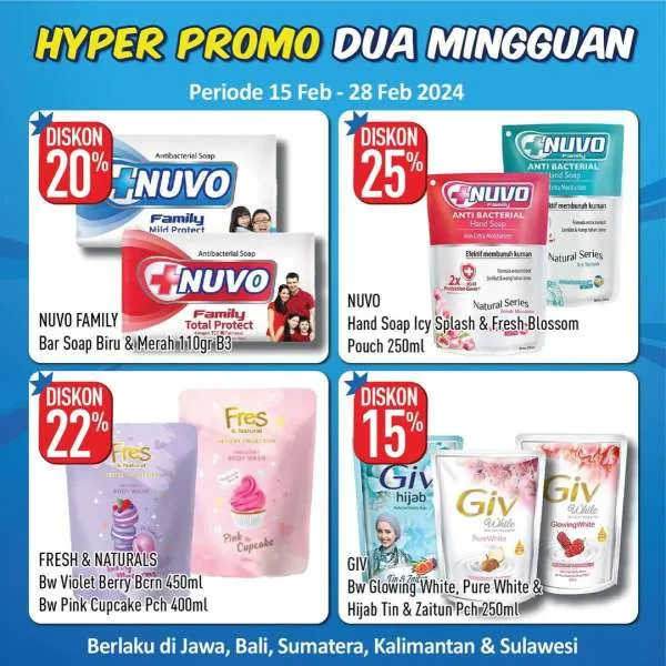 Promo Hypermart Dua Mingguan Periode 15-28 Februari 2024