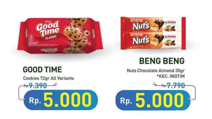 Promo Snack Serba Rp 5.000 di Hypermart sampai 28 November 2024, Ada Cookies-Nori!