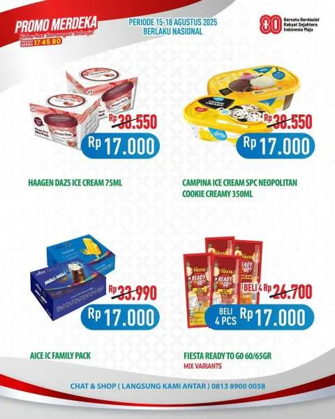 Promo Merdeka Hypermart Periode 15-18 Agustus 2025