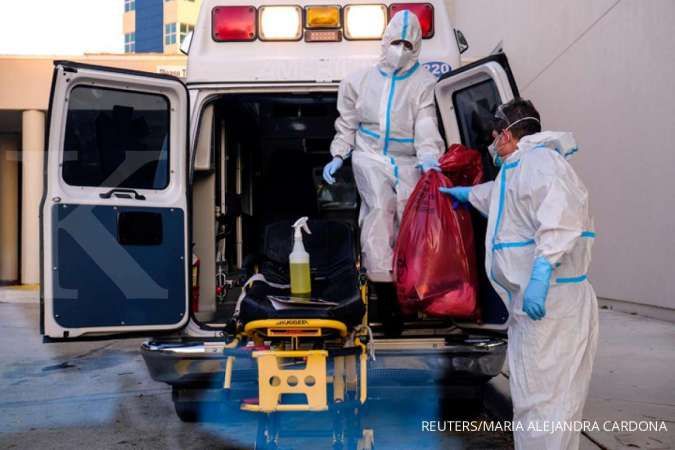 Pandemi memburuk, kapasitas kamar jenazah di Amerika terisi penuh