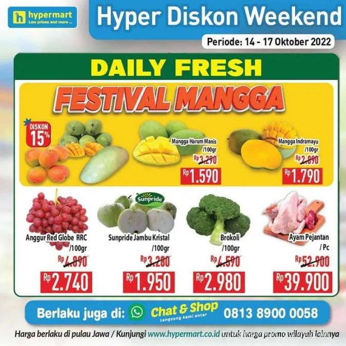Promo JSM Hypermart Mulai 14-17 Oktober 2022