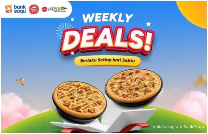 Kumpulan Promo Bank Saqu Beli 1 Gratis 1 April-Juni, dari Hokben sampai Pizza Hut