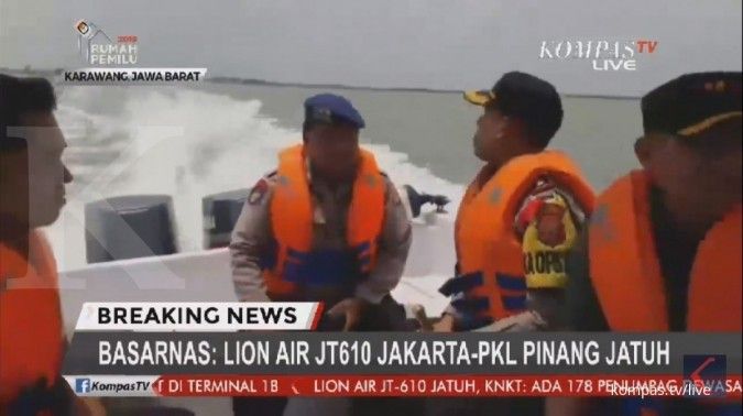 Kemhub: Pencarian pesawat Lion Air terus dilakukan (BREAKING NEWS)