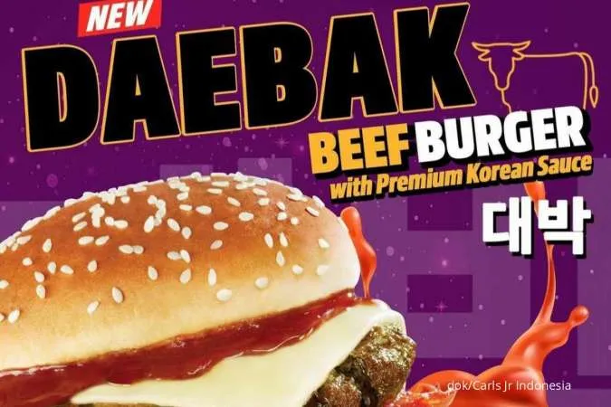Menu Baru Carls Jr 2022, Ada Daebak Burger Isi Kimchi Segar Saus Korea Rp 31.000